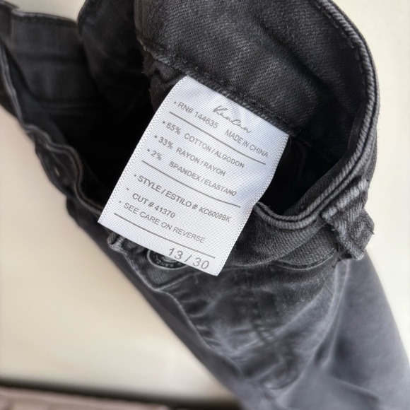 Kancan Women’s Estilo Black Washed Skinny Jeans Size 13 / 30 - Picture 5 of 6